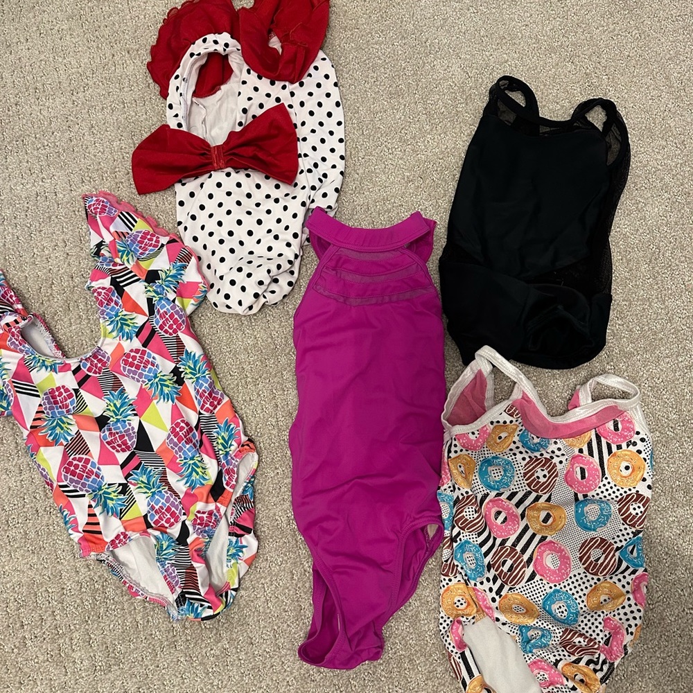 Leotard lot $40, sizes child 4-6